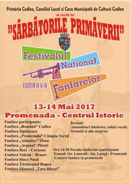 Festivalul Național al Fanfarelor – Sărbătorile Primăverii